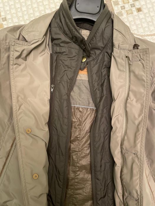 Куртка плащ мужская. Размер S. Massimo dutti.