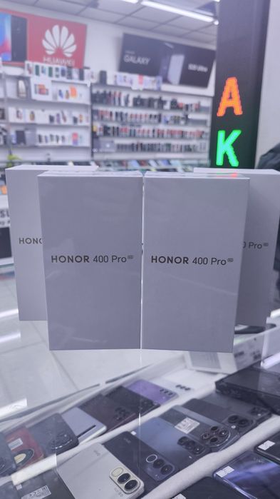 Honor 400 pro 12/512 seri yangi