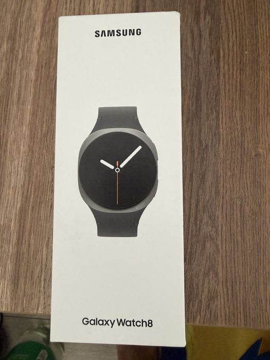 Samsung Galaxy Watch 8 44mm Graphite - Nou, doar desigilat, cutie completa.