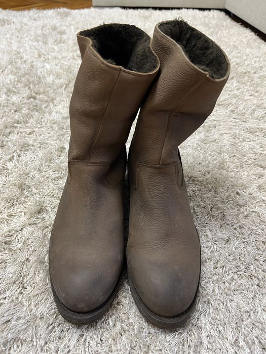 Ghete din piele naturală