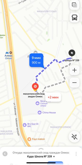 3/4/10 в новостройке | 82,2 м² | метро Олмос