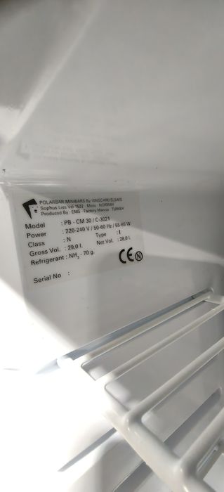 Minifrigider de 27L și 37L