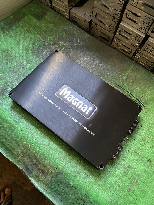 MAGNAT - Супер компактен и Мощен- 2 канален БАС усилвател за кола авто