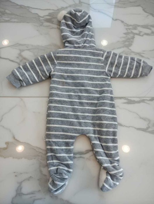 Бебешко зимно яке космонавт Детско зимно якенце космонавтче 6-9м 74см