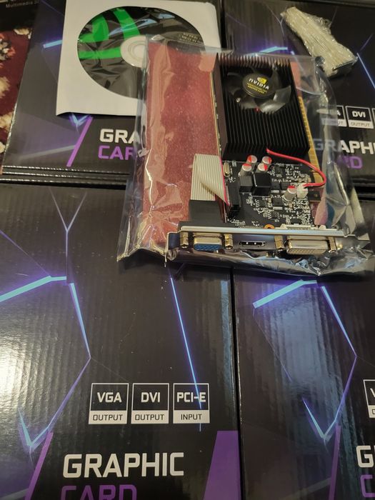 Скидки!!! Новые GT220 1GB DDR3 /GT730 4GB- видеокарта