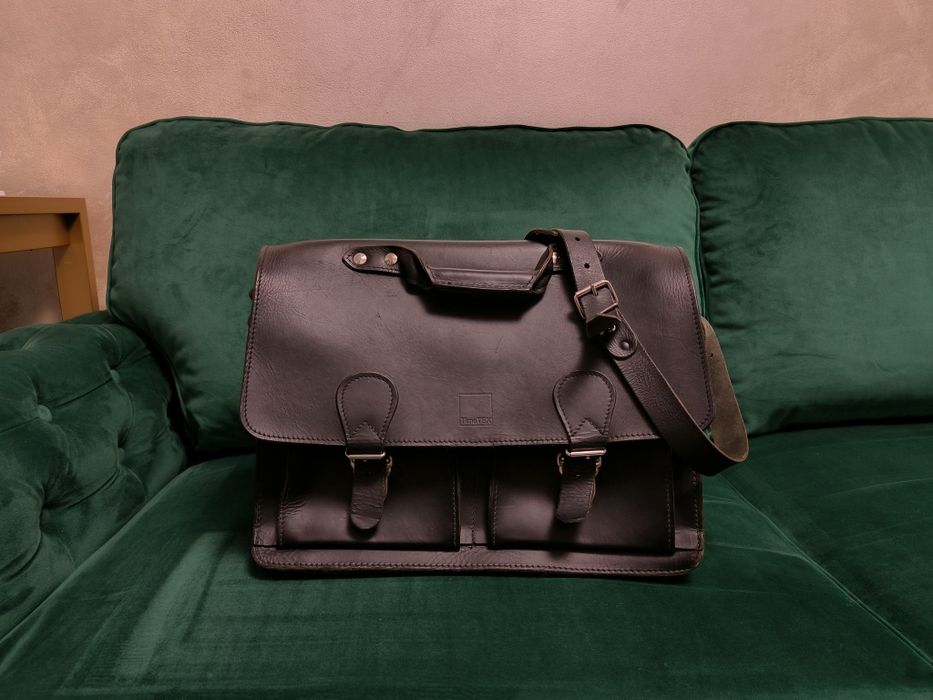 Geanta, piele, servieta