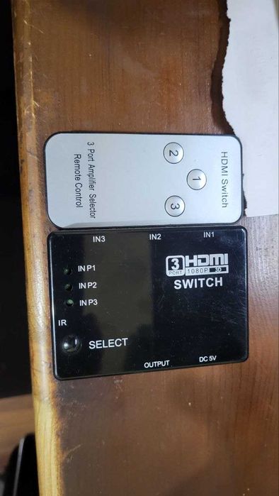 HDMI Переключатель, Хаб Switch 3 порта - без доп. питания