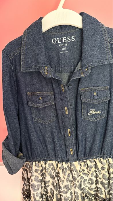 Детска рокля Guess 6-7г