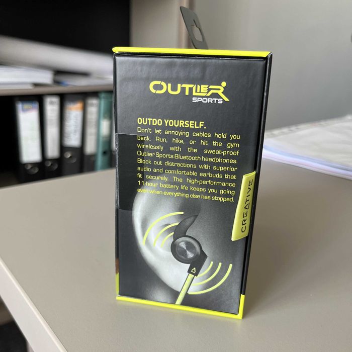 Casti Audio Wireless Sport - Creative (Autonomie 11 ore)