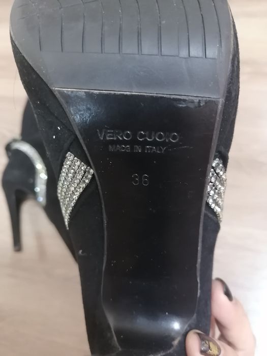 Итальянские  ботфорты Vero Cuoio