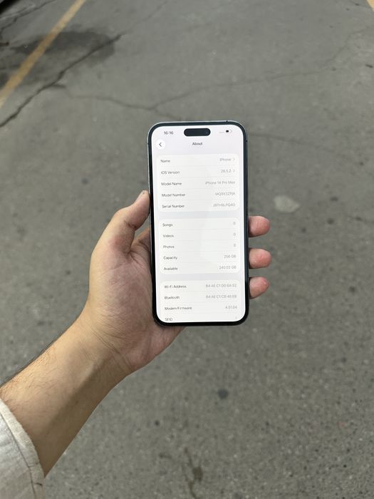 Iphone 14 pro max 83%