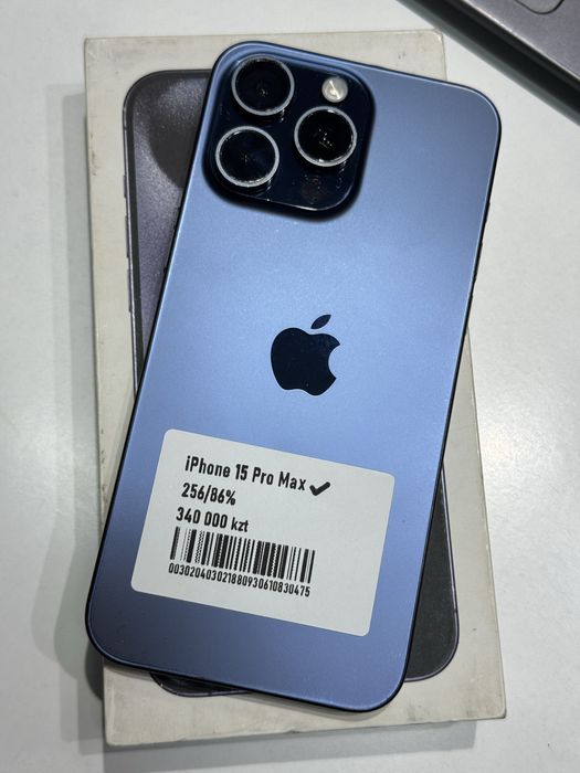 Iphone 15pro max 256gb 86% состояние идеал