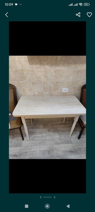 Продам стол обеденный 110/60см