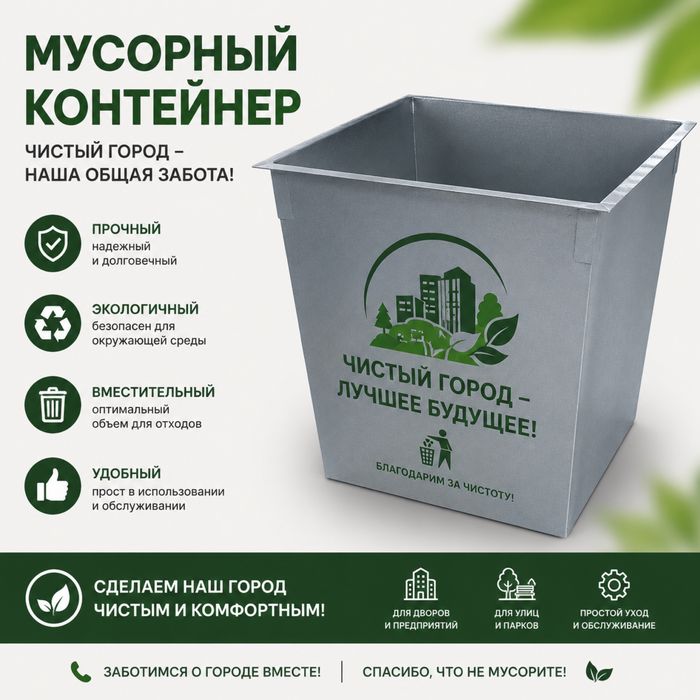 Мусорный контейнер!