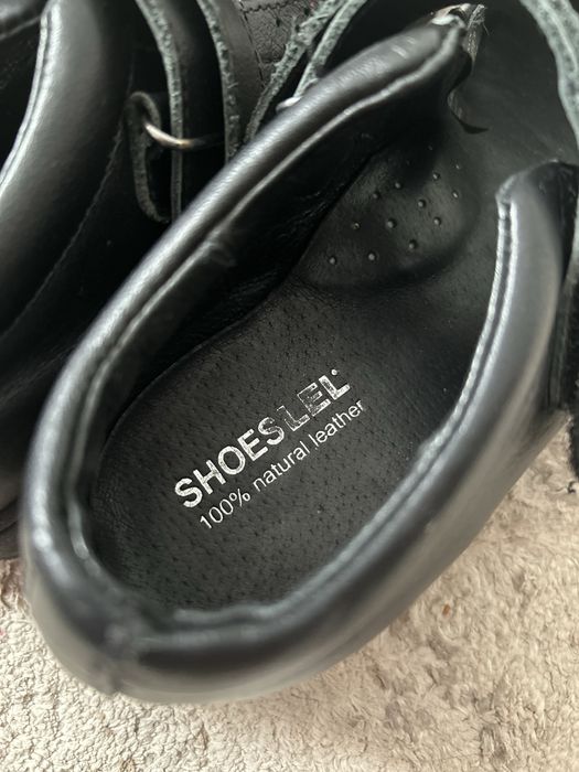 Кожаные туфли(35р)детские