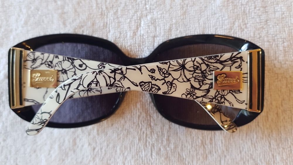Ochelari de soare/Sunglasses GUCCI GG 3077/S Black Floral