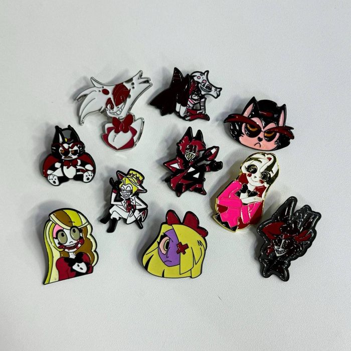 Отель Хазбин игрушки Фигурки пины брелки