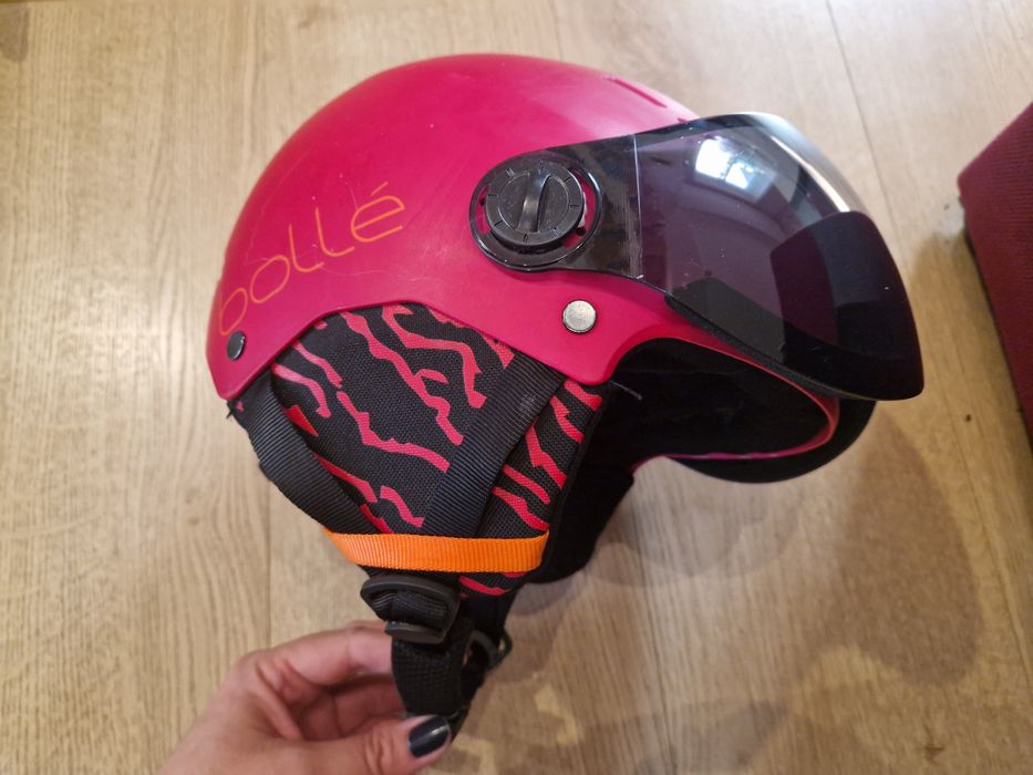 Casca copii cu viziera Bolle QUIZ VISOR 49-52cm