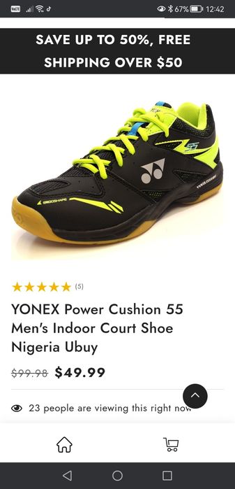 Маратонки Yonex Power Cushion 55