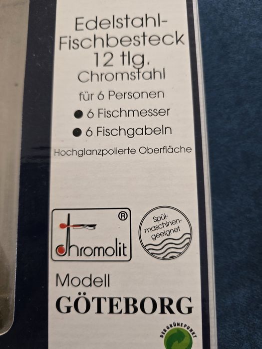Комплект  нови, немски прибори за риба