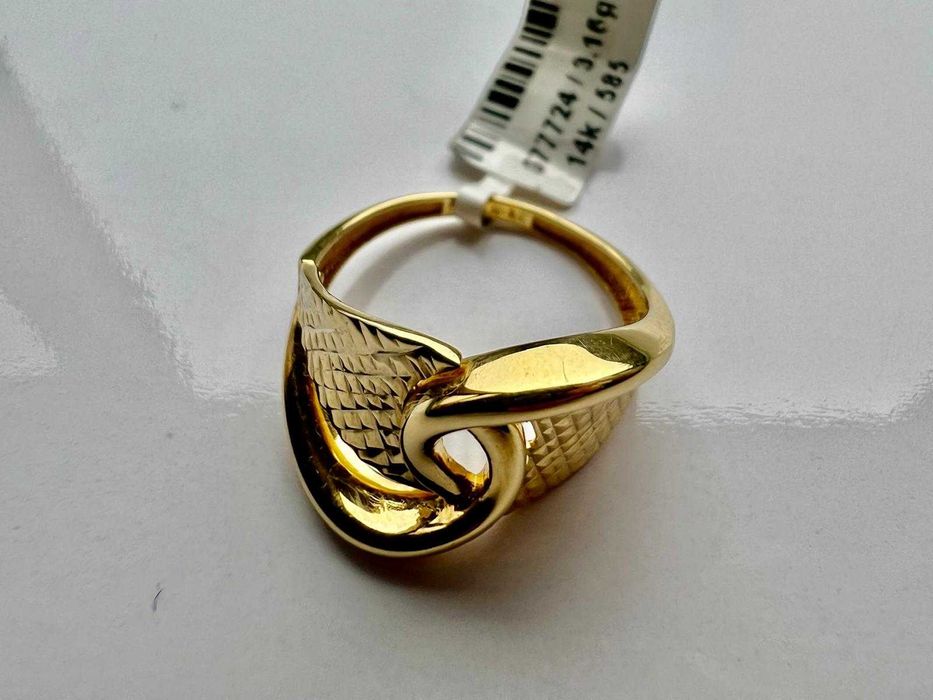 Inel aur 14 k, 3.16gr Certificat de garantie