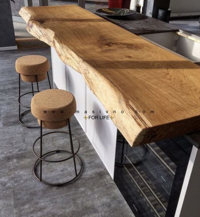 Плотове от естествено дърво масив / Орех / Дьб