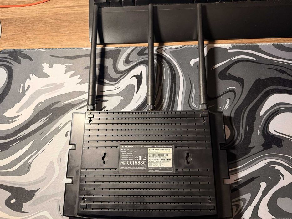 Router wireless AC1750 TP-Link Archer C7, Gigabit, Dual Band, USB