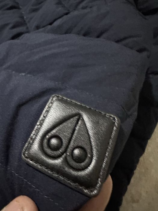 Moose Knuckles Rock 2 Navy Blue Down Jacket