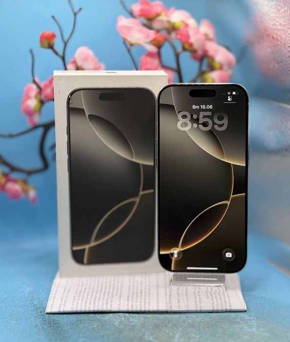 ГАРАНЦИОНЕН!!! Apple iPhone 16 Pro, 128GB, 5G, Natural Titanium