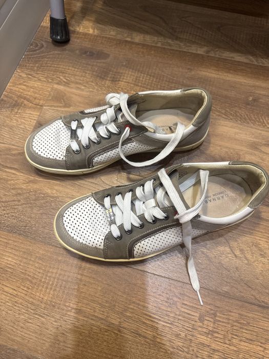 Мужские макасы кожаные