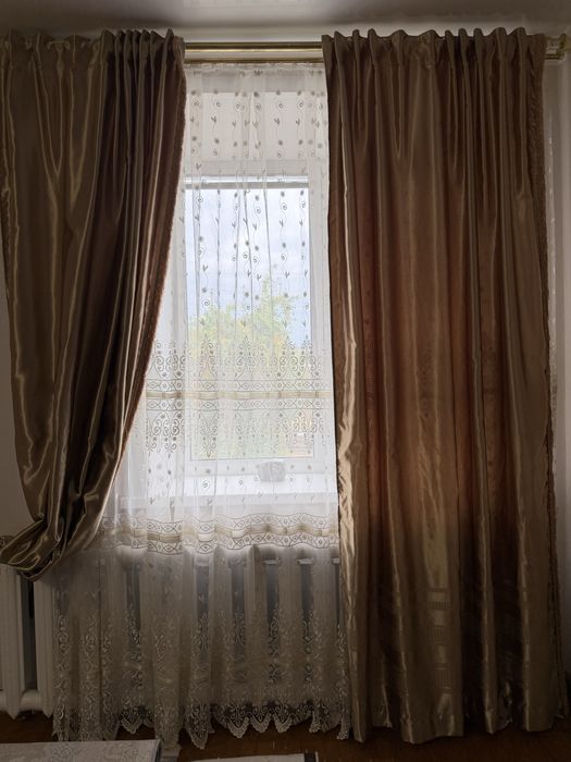 Комплект шторы тюль