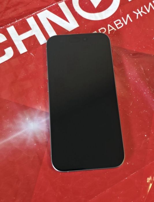 ***КАТО НОВ 128GB iPhone 15 Pro Технополис Гаранция 2025г. Natural