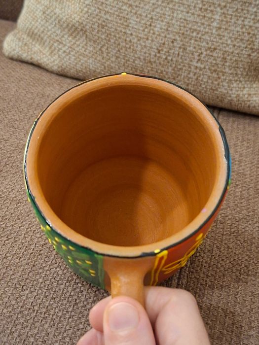 Cana ceramica pictata pt copii