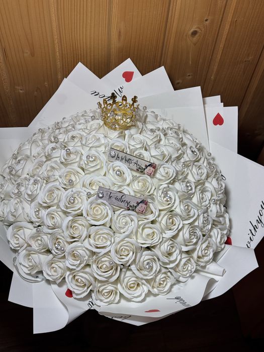 Buchete din trandafiri de sapun