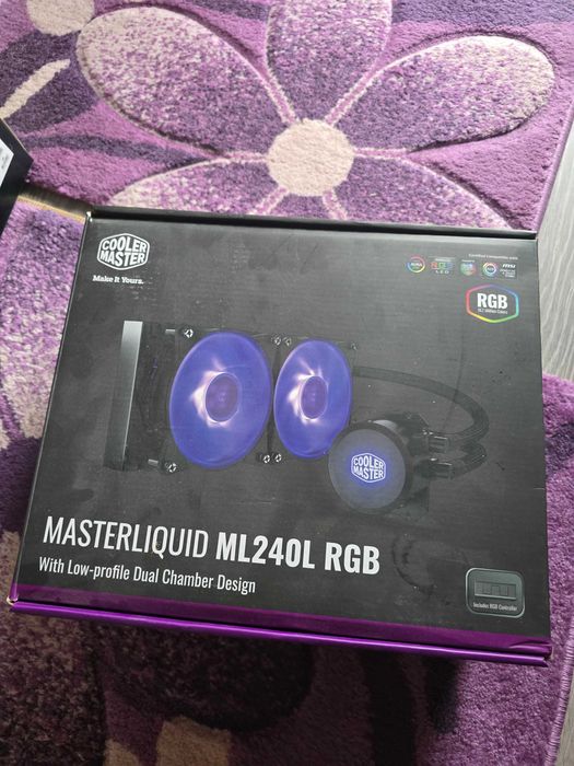 Cooler AIO Cooler Master MasterLiquid ML240L RGB (240mm)