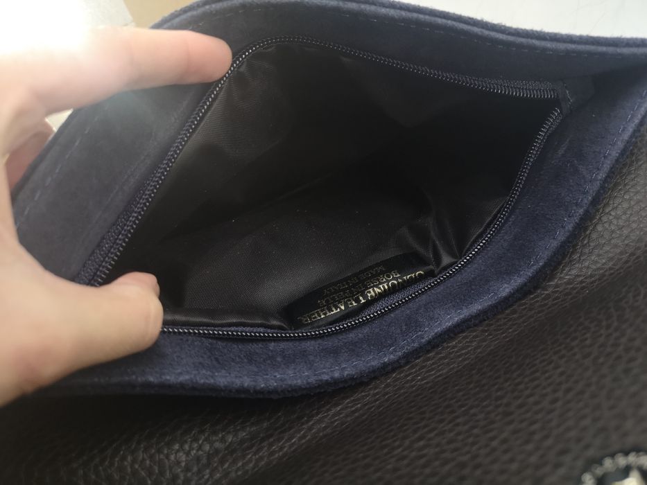 Дамска чанта Borse In Pelle Genuine Leather