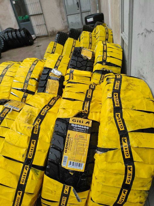 Samosval Howo Man Chakmanlarga 315/80R22.5 razmer karer balonlar bor