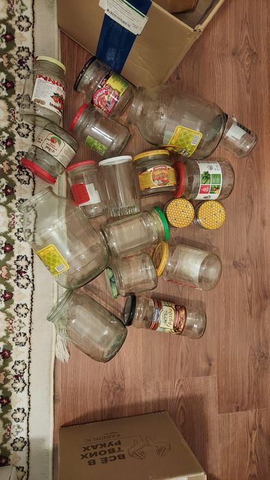 Банки 0.5, 0.7, 1.0, 2.0, для консервации фруктов и овощей