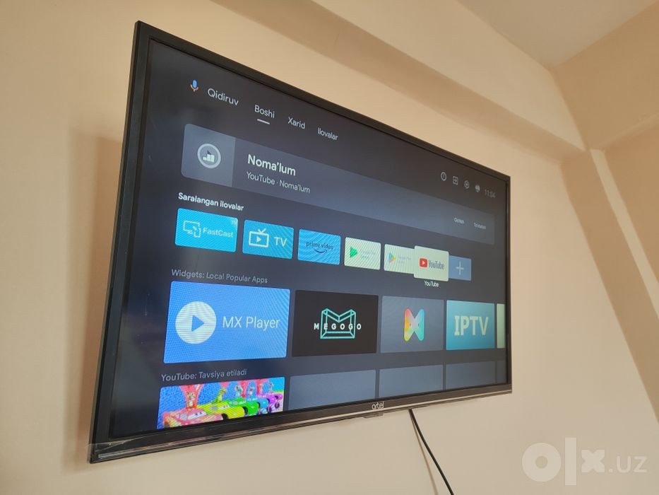 Artel smart tv 32 hali yangidek