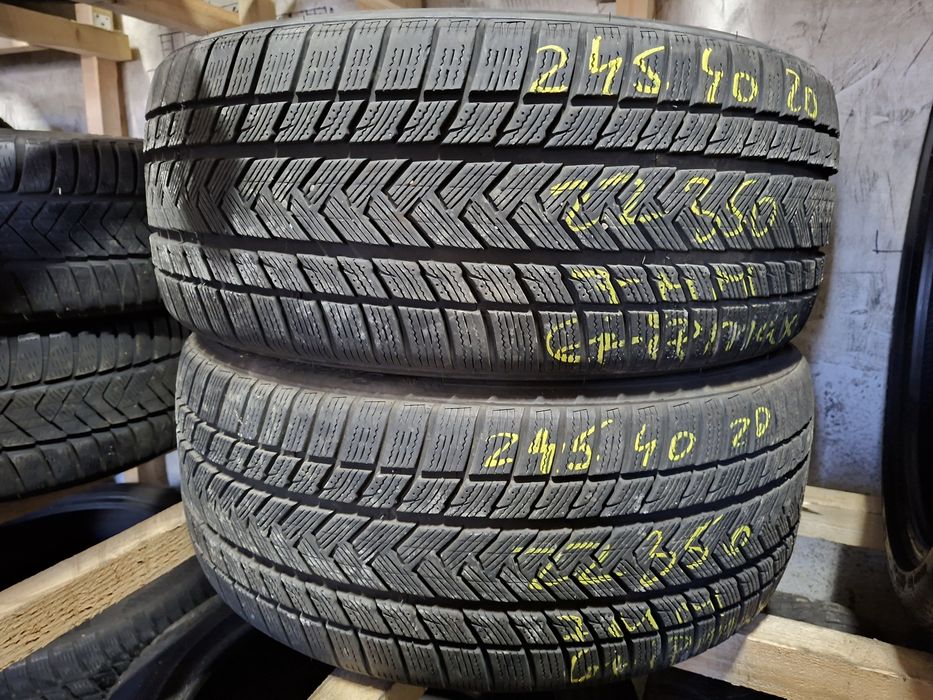 2 anvelope 245/40 R20 Gripmax profil 7mm
