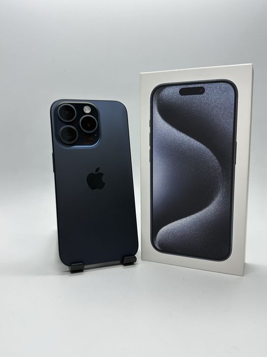 iPhone 15 PRO 128Gb Blue | STARE 10/10 | Baterie 89% | Garantie
