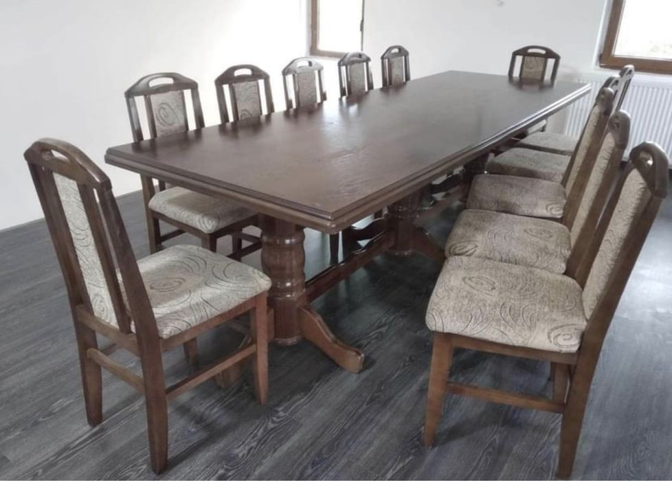 Masa lemn masiv 12 persoane