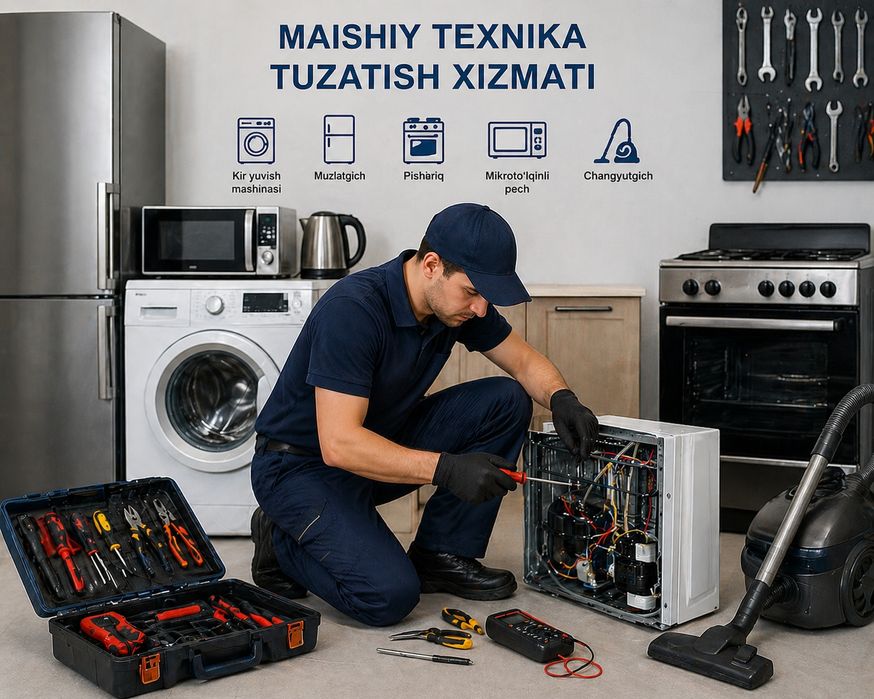 Ремонт бытовой техники umumiy maishiy tehnika tuzatish