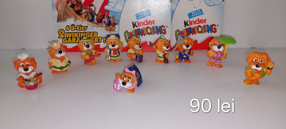 Colecții Kinder Ferrero anii 90'