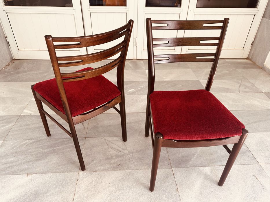 Шведски винтидж трапезни столове Mid Century Modern – 2 бр.