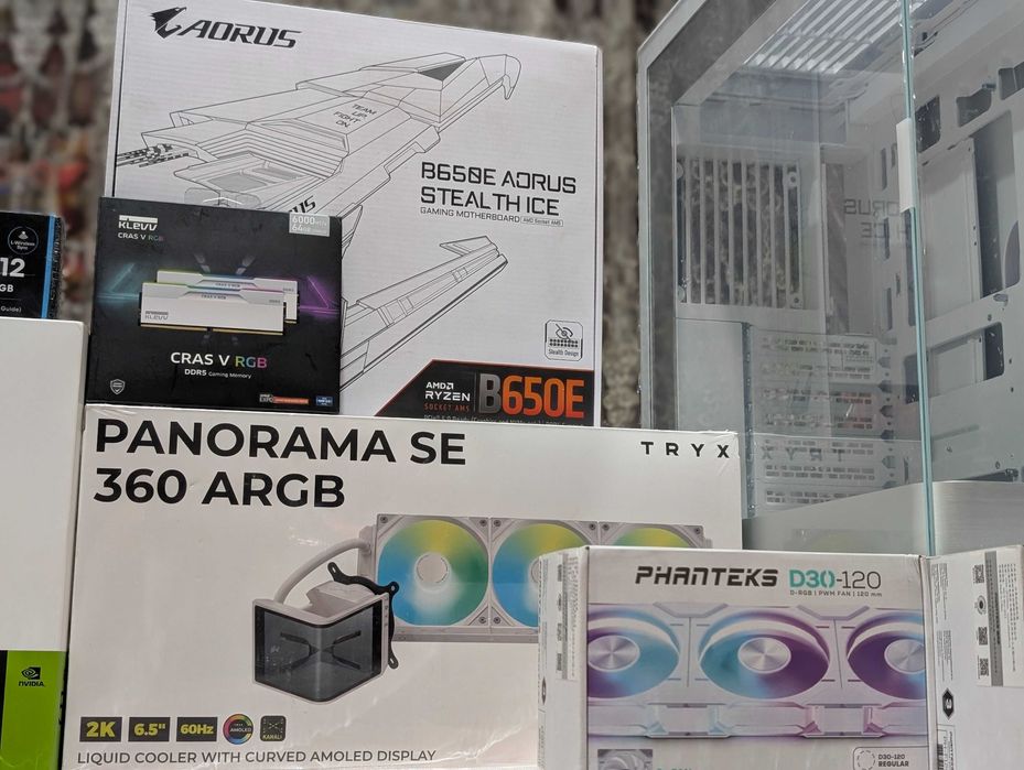 Топовая белая сборка в стиле минимализм-ПК 2025 PC