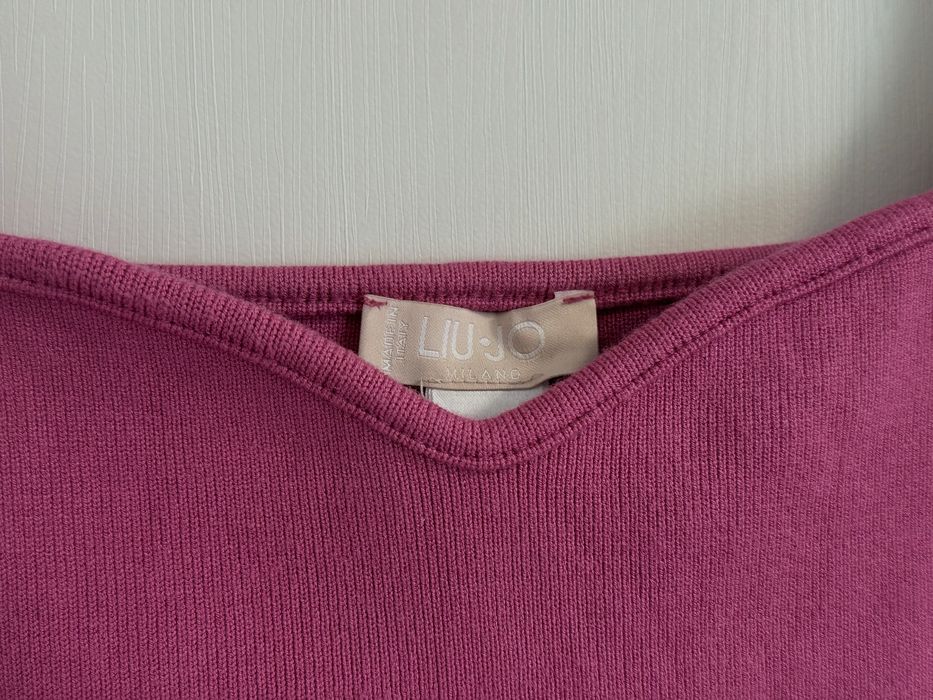 Топ с естествени пера Liu Jo