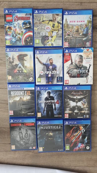 Colectie jocuri PS4