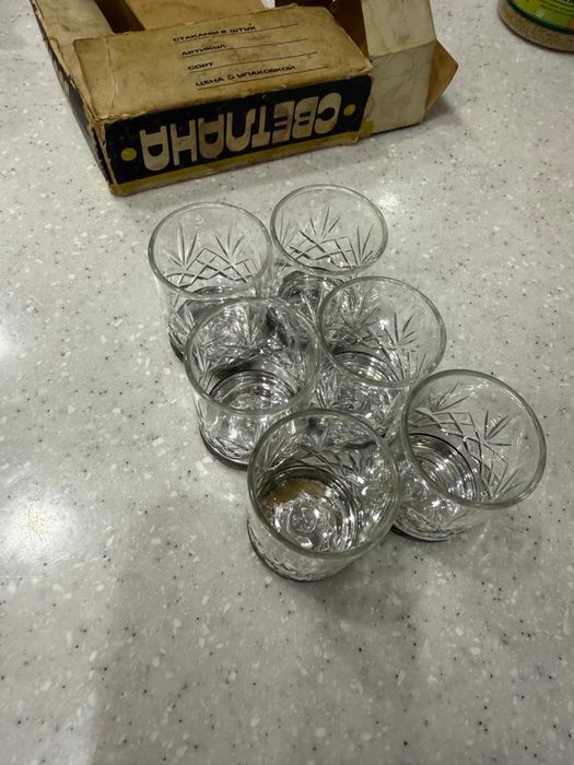 Рюмки хрусталь советские 5000