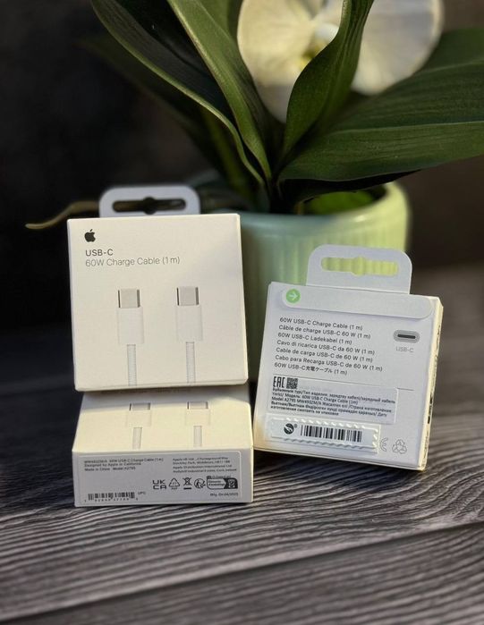 Кабель на iPhone 15/16, 60W плетеный